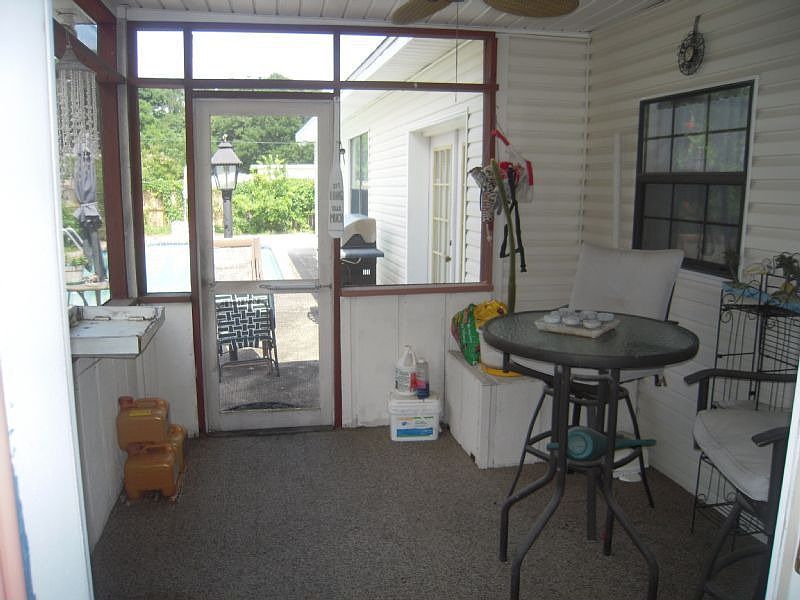 Screened porch